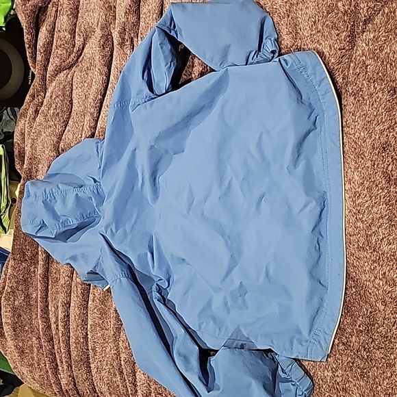 Boys Hanna Andersson wind at your back anorak lined jacket 140 (US 10) EXCELLENT - Picture 7 of 8